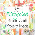 Recycled paper crafts