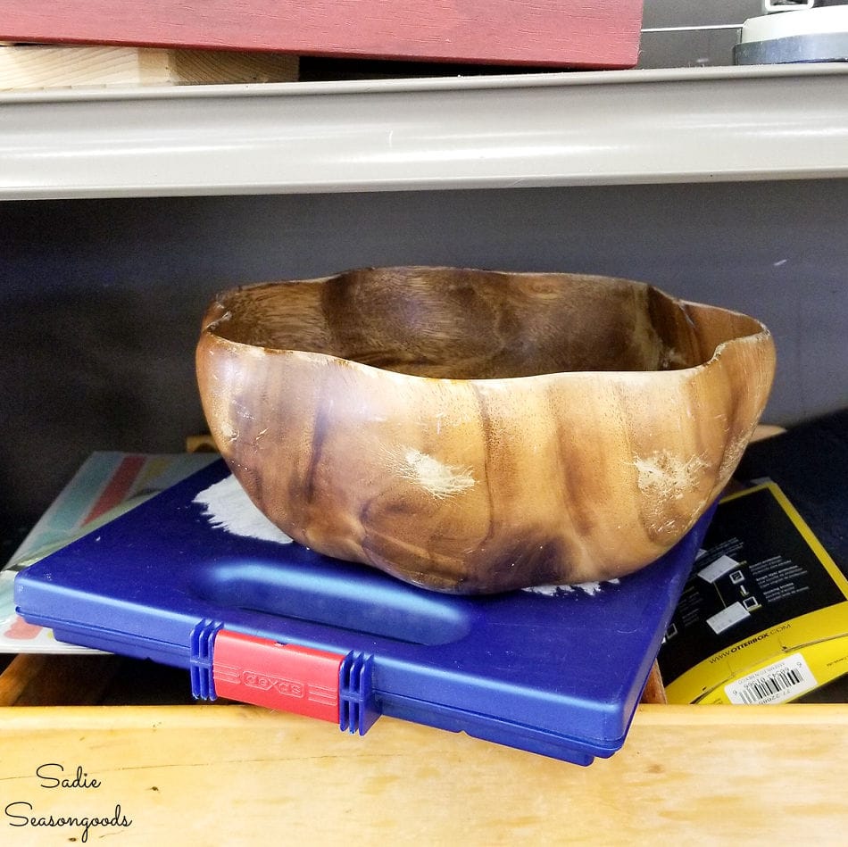 acacia wood bowl