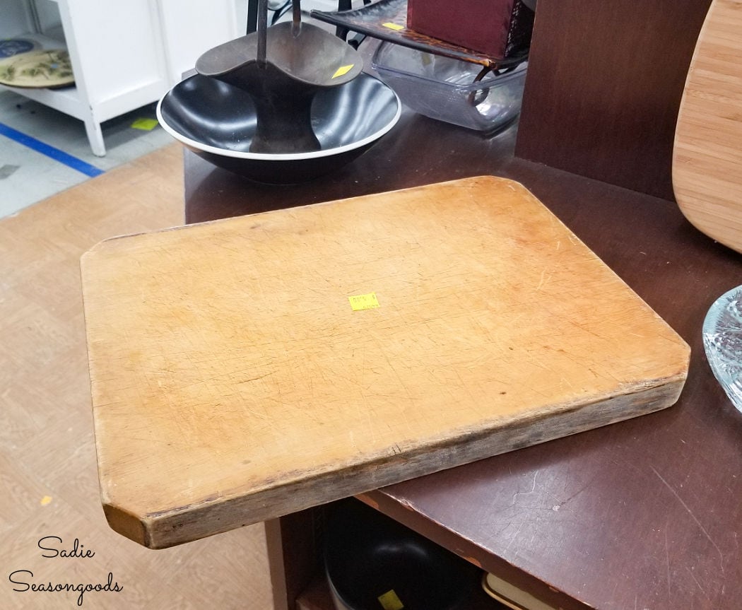 old cutting board