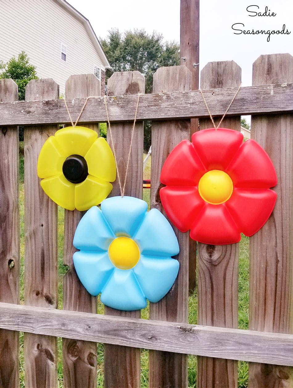 fence flowers