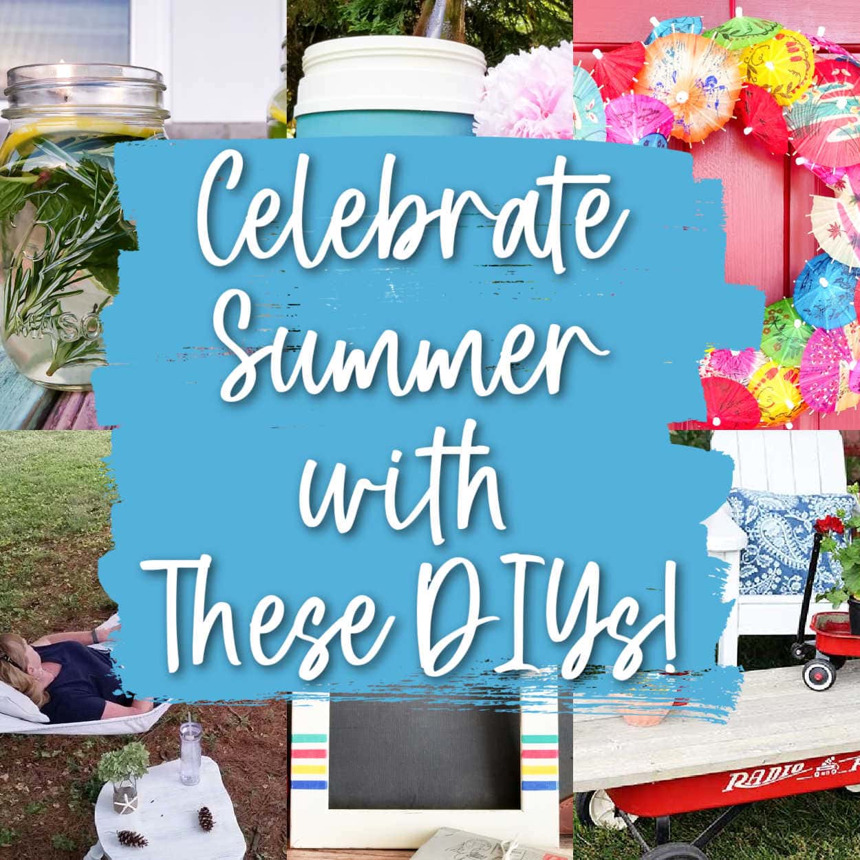 Fabulous Summer DIYs and Thrift Store Makeovers