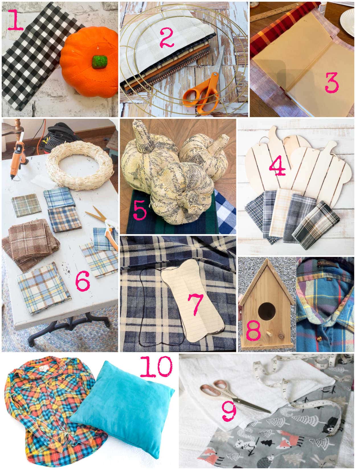 craft projects inspired by crafting with flannel by sarah ramberg