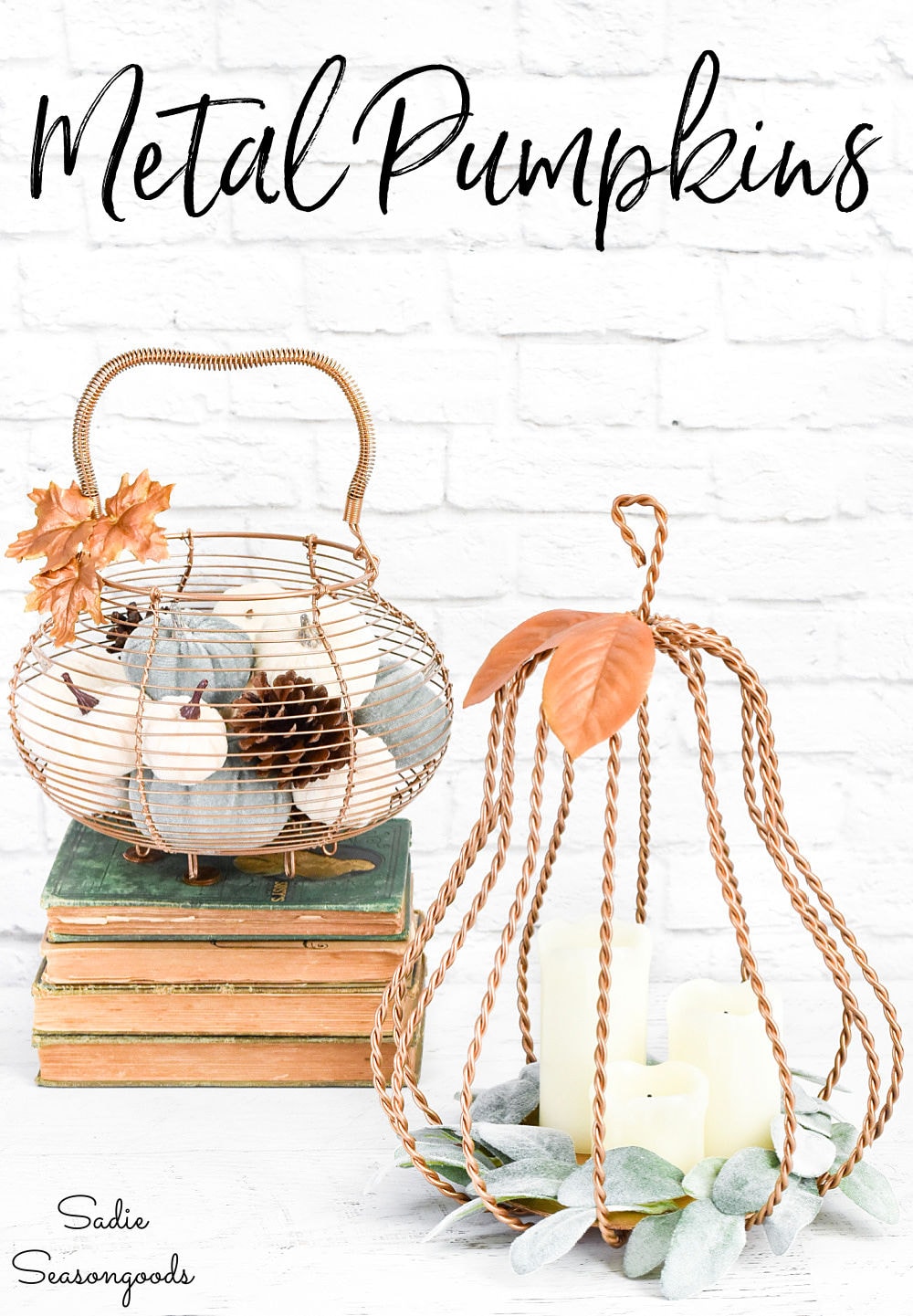 modern fall decor