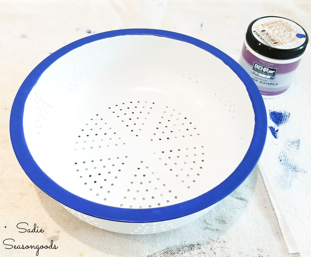 faking the look of vintage enamelware