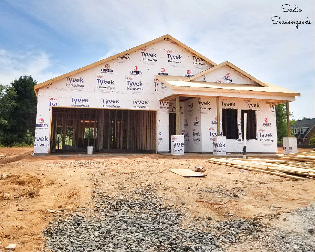 framing a new house