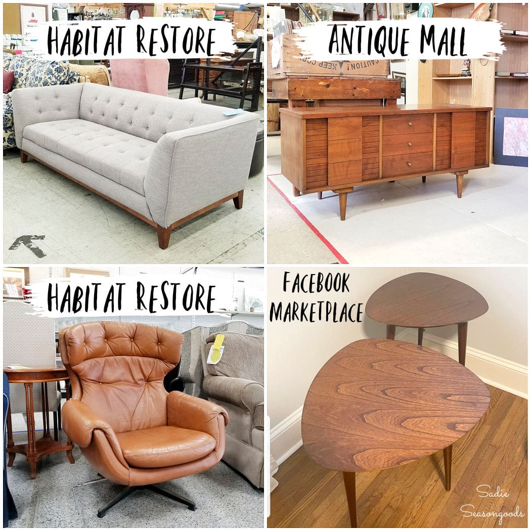 mid century modern eclectic decor