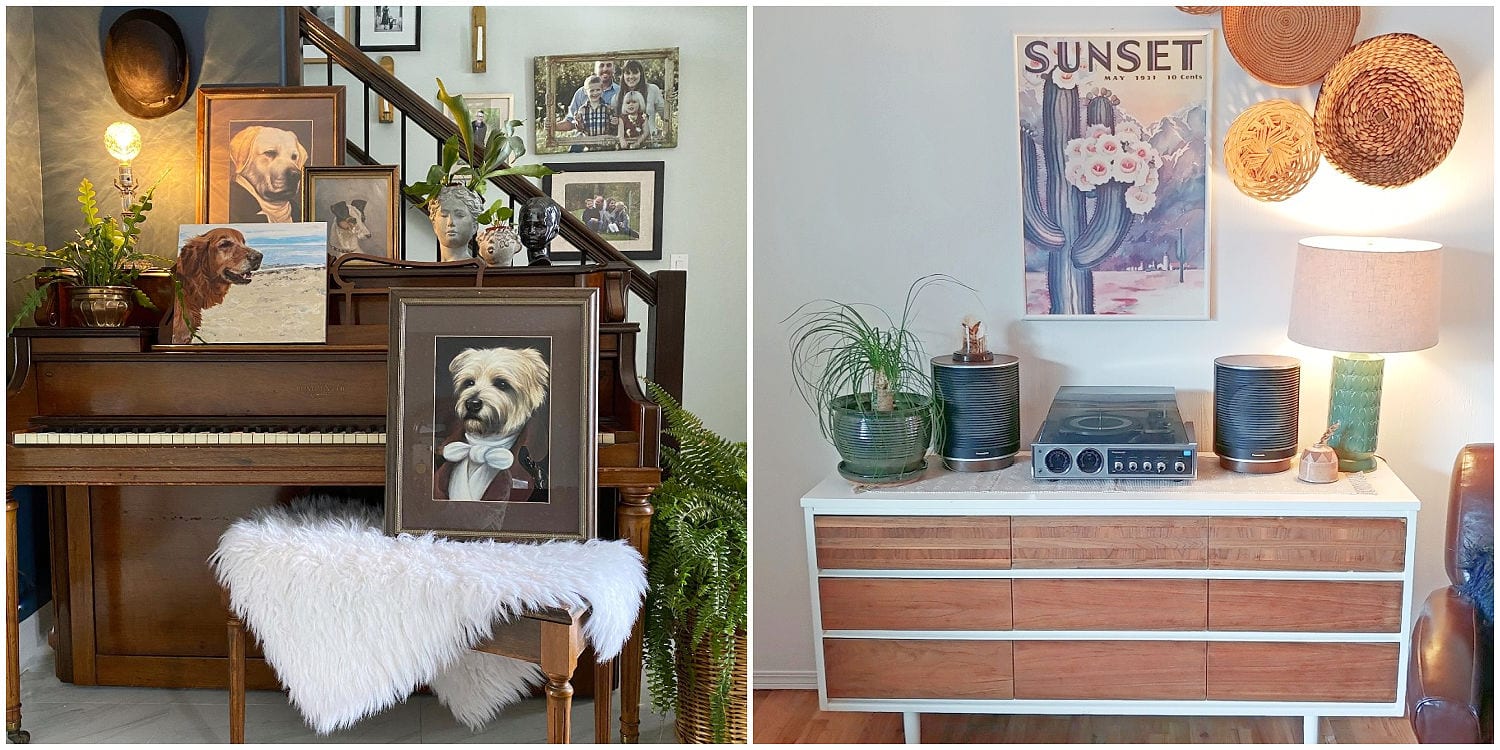 eclectic room decor