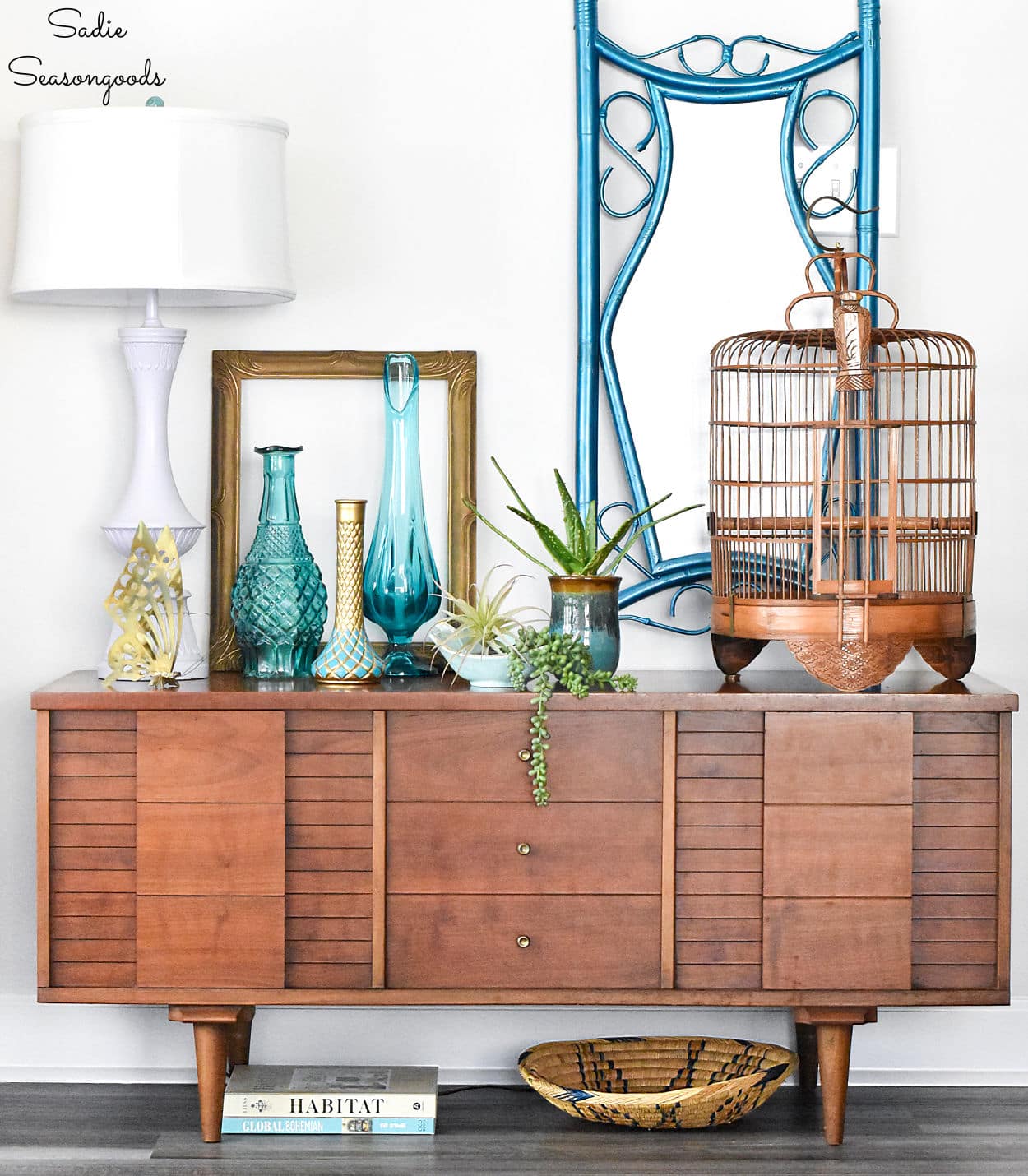 mid century eclectic decor