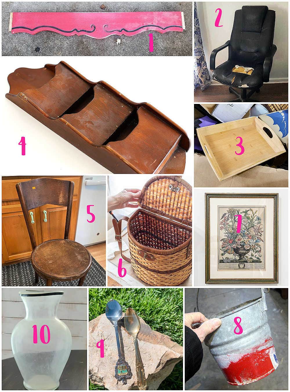 thrift store craft ideas