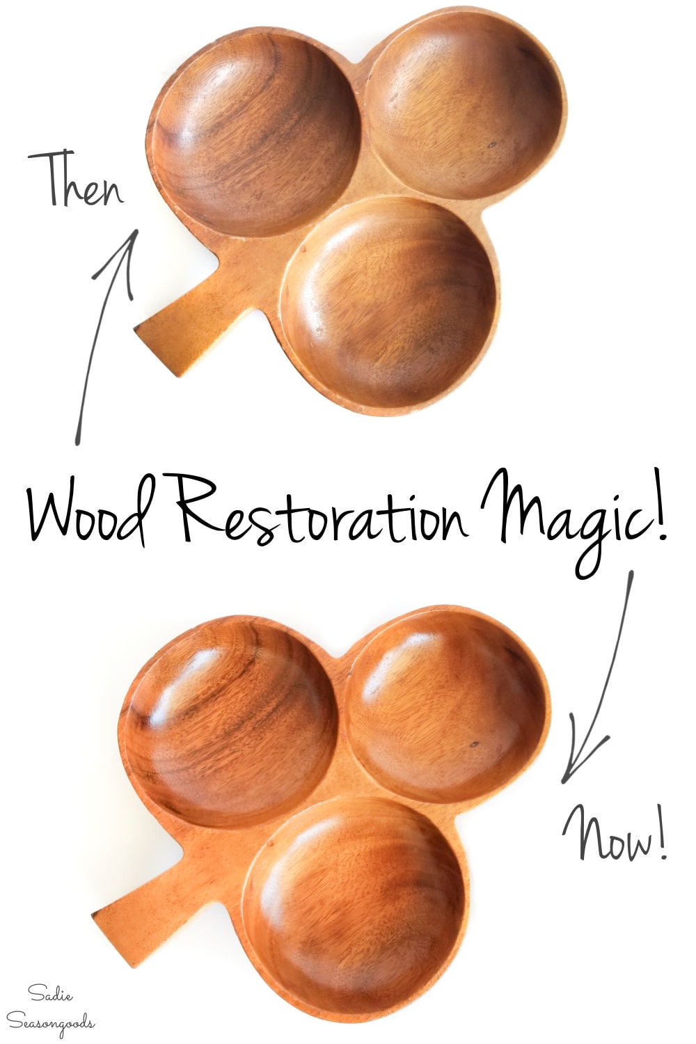 restoring wood with wise owl furniture salve