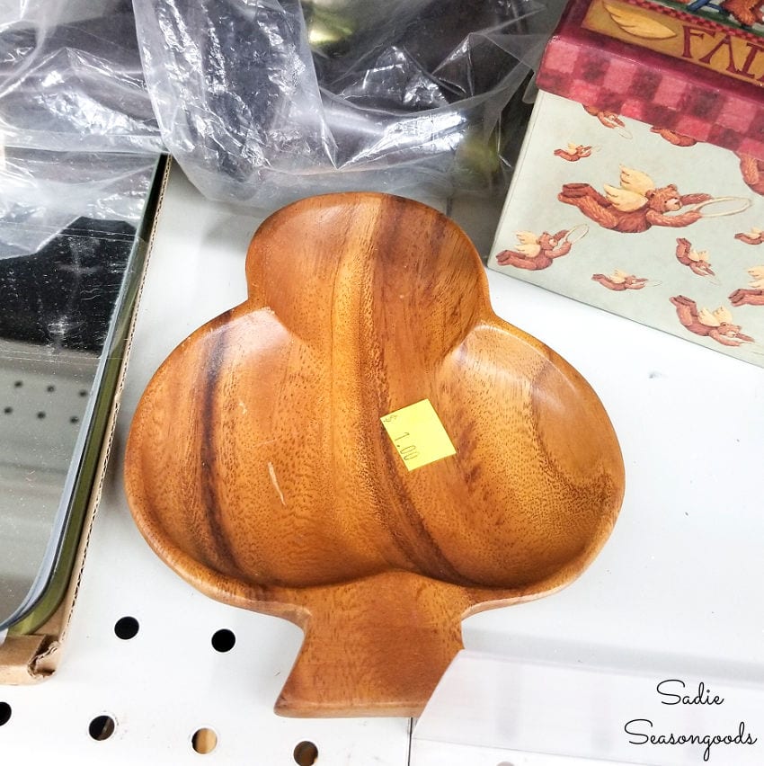 wooden shamrock