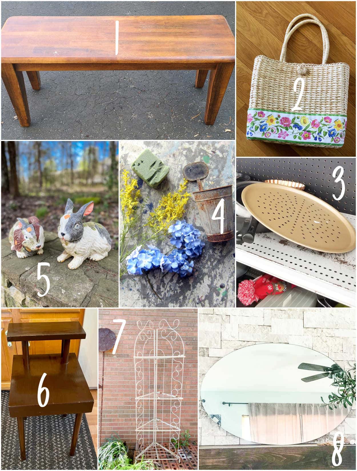 thrift store crafts and makeover ideas