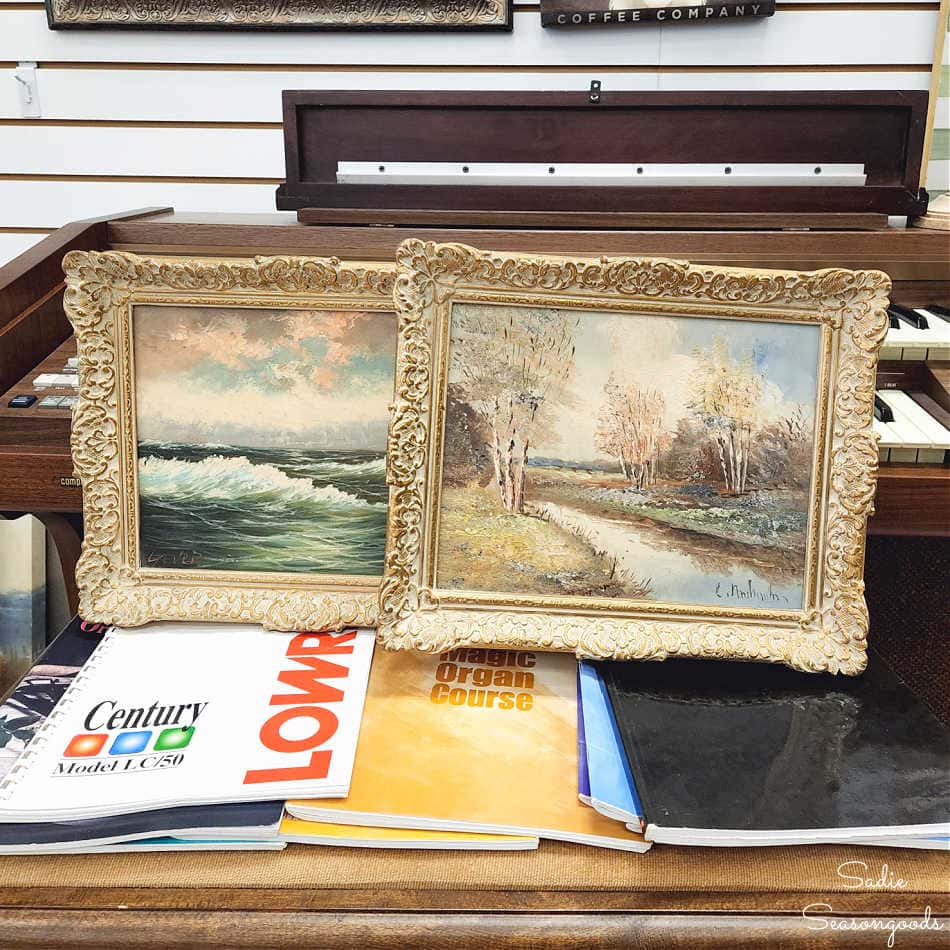 vintage oil paintings