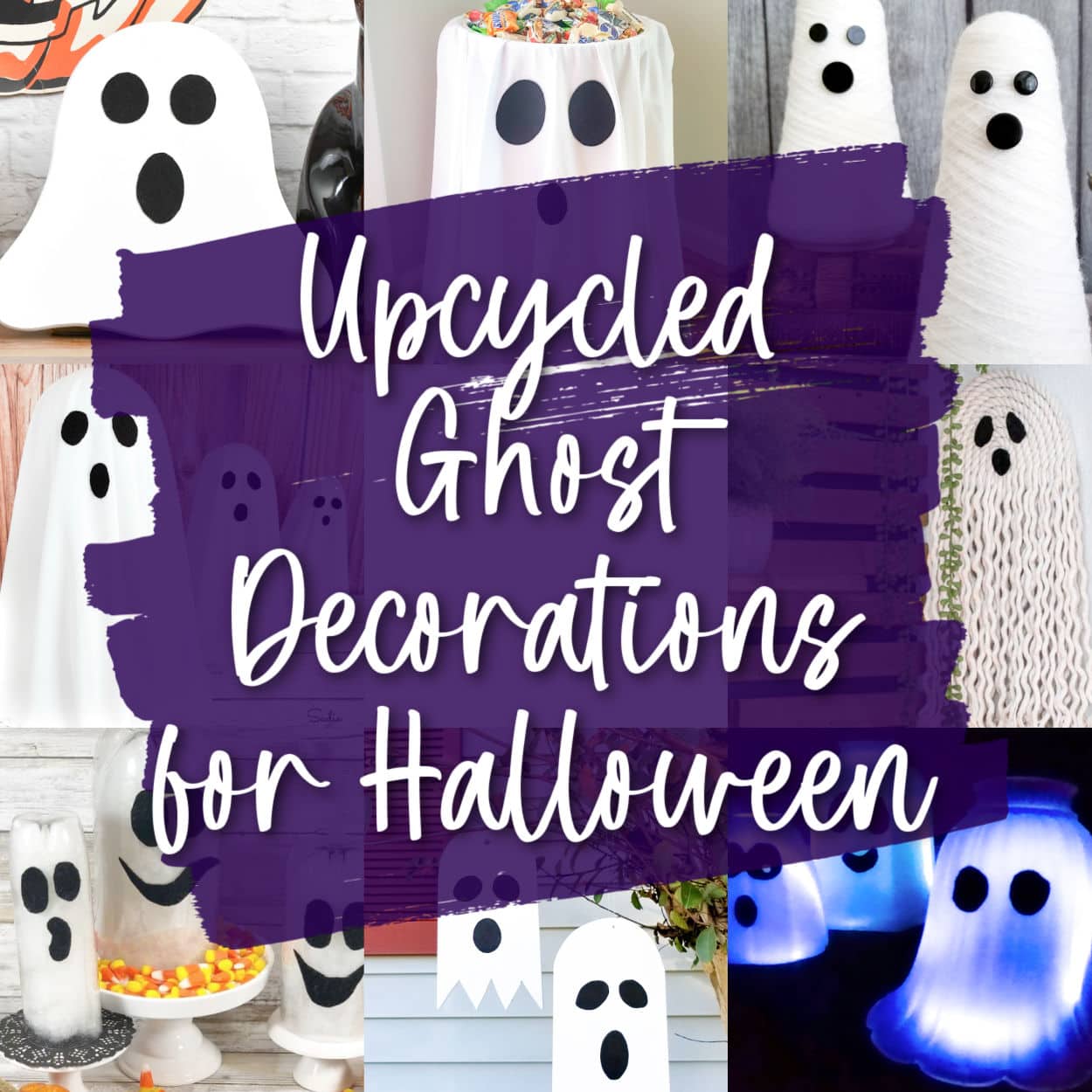 Upcycling Ideas for Halloween Ghost Decorations