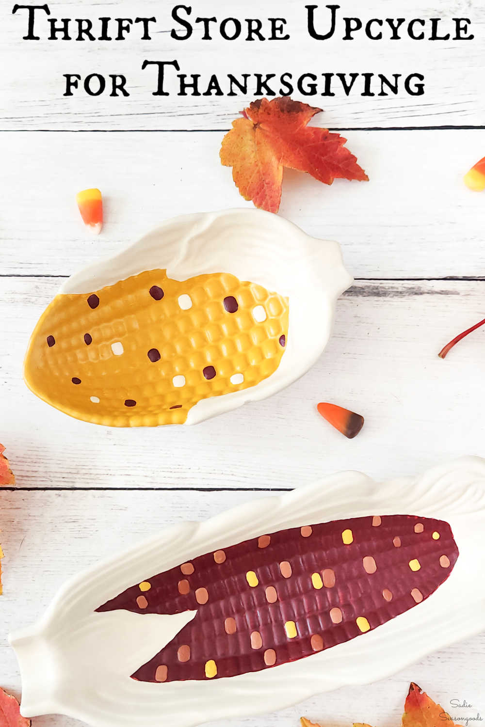 diy indian corn decor