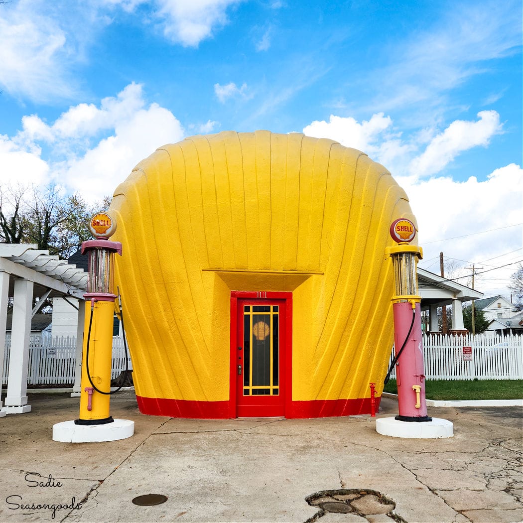 old gas station in north carolina