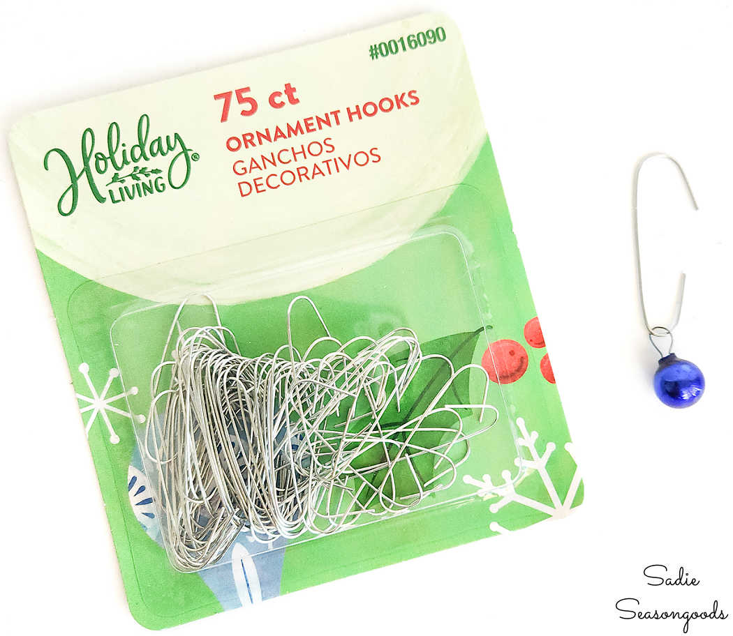 Christmas Ornament Hooks for Mini Ornaments  Christmas tree ornament hooks,  Ornament hooks, Mini ornaments