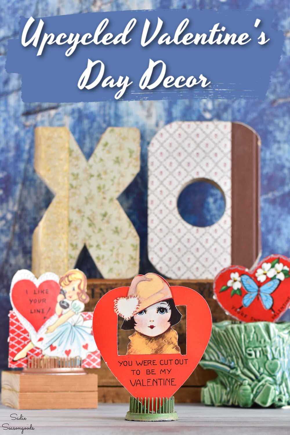 heart decor and valentine's day crafts for adults