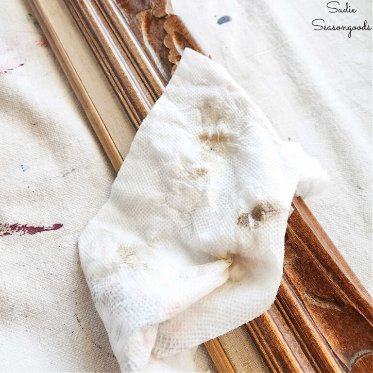 Framing a Vintage Painting A Thrift Store Art Love Story!