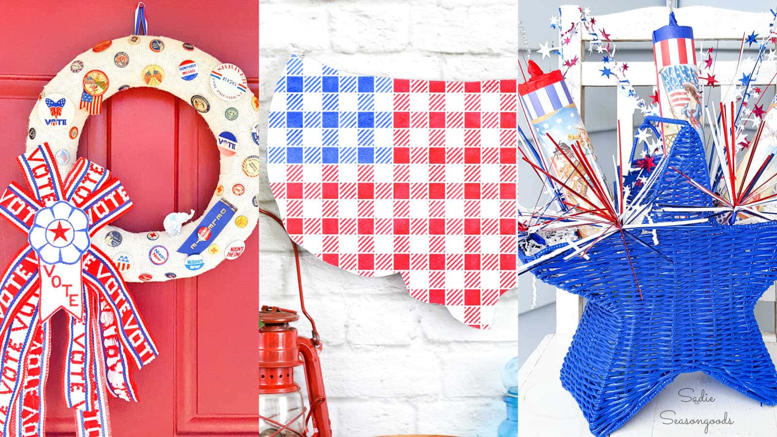 Upcycling Ideas for 4th of July Decorations