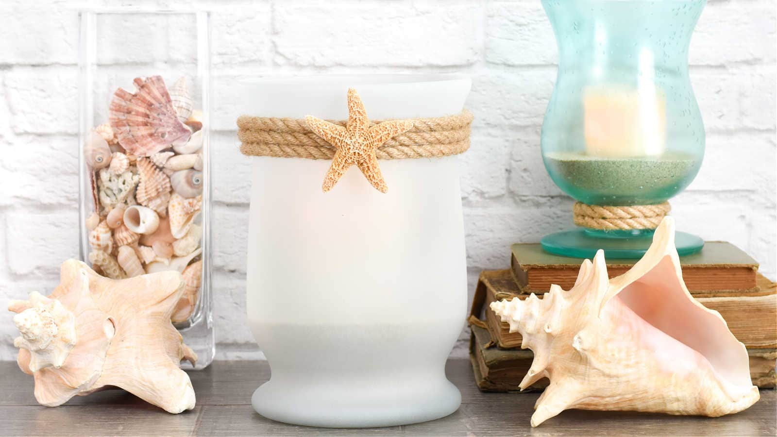 beach style candleholders