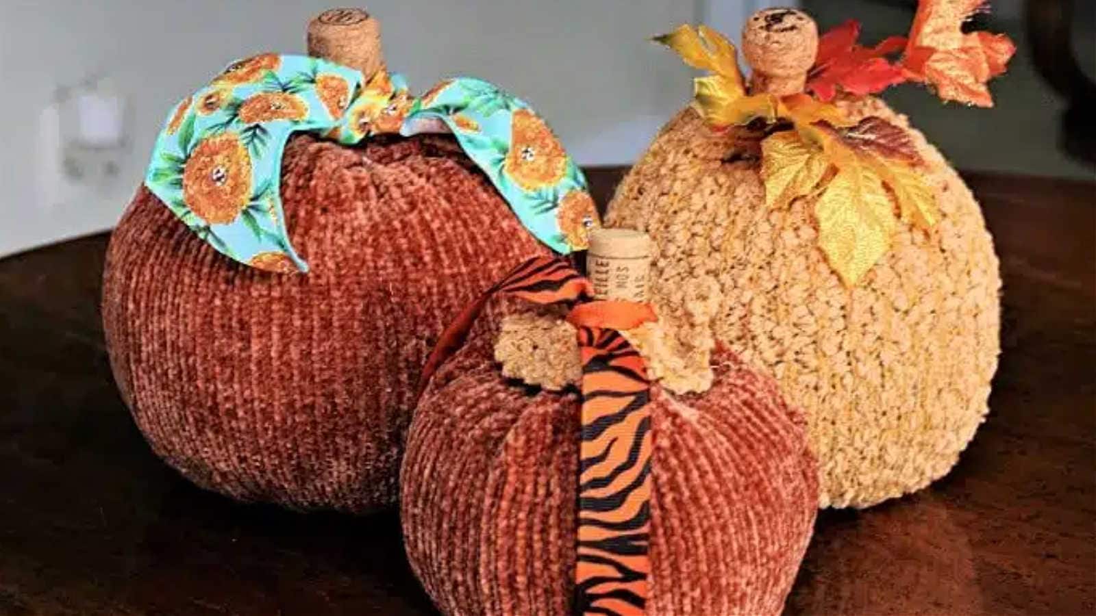 stems for fabric pumpkins