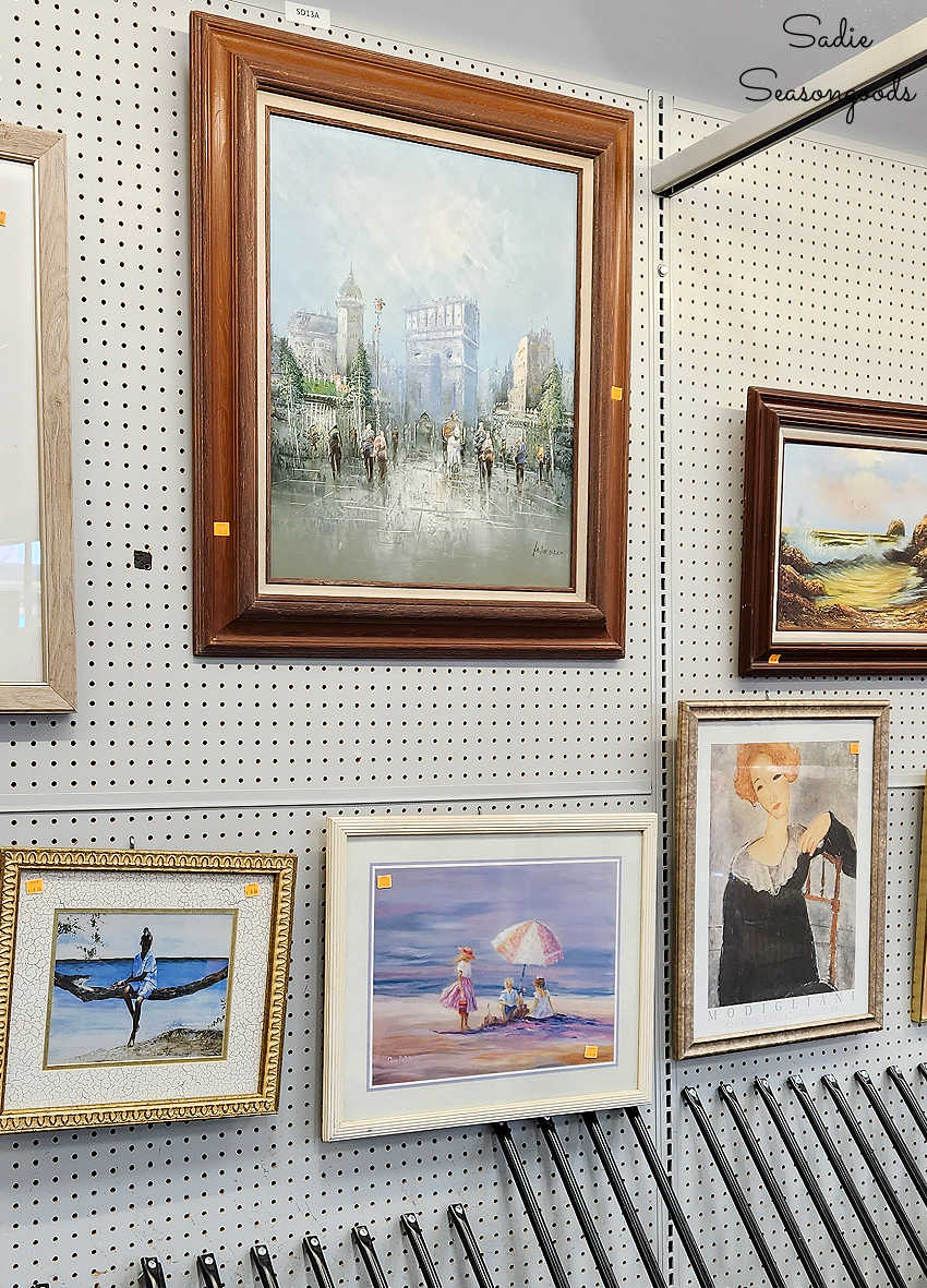 vintage painting at habitat restore