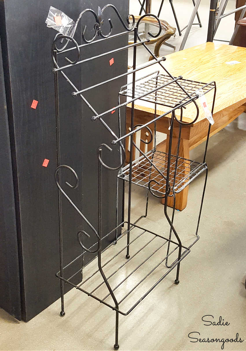 wire rack for towels