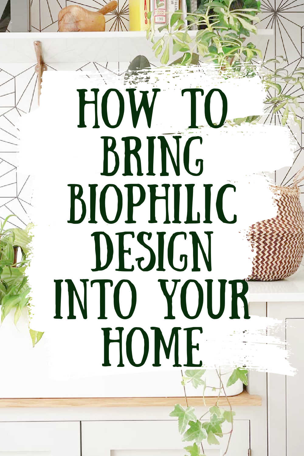 how to introduce biophilic design into your home