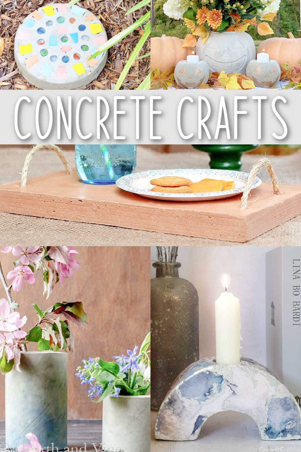 crafting with concrete