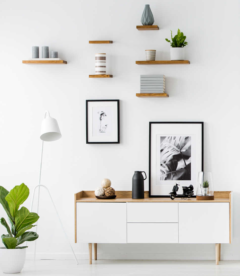 wall shelves for decor