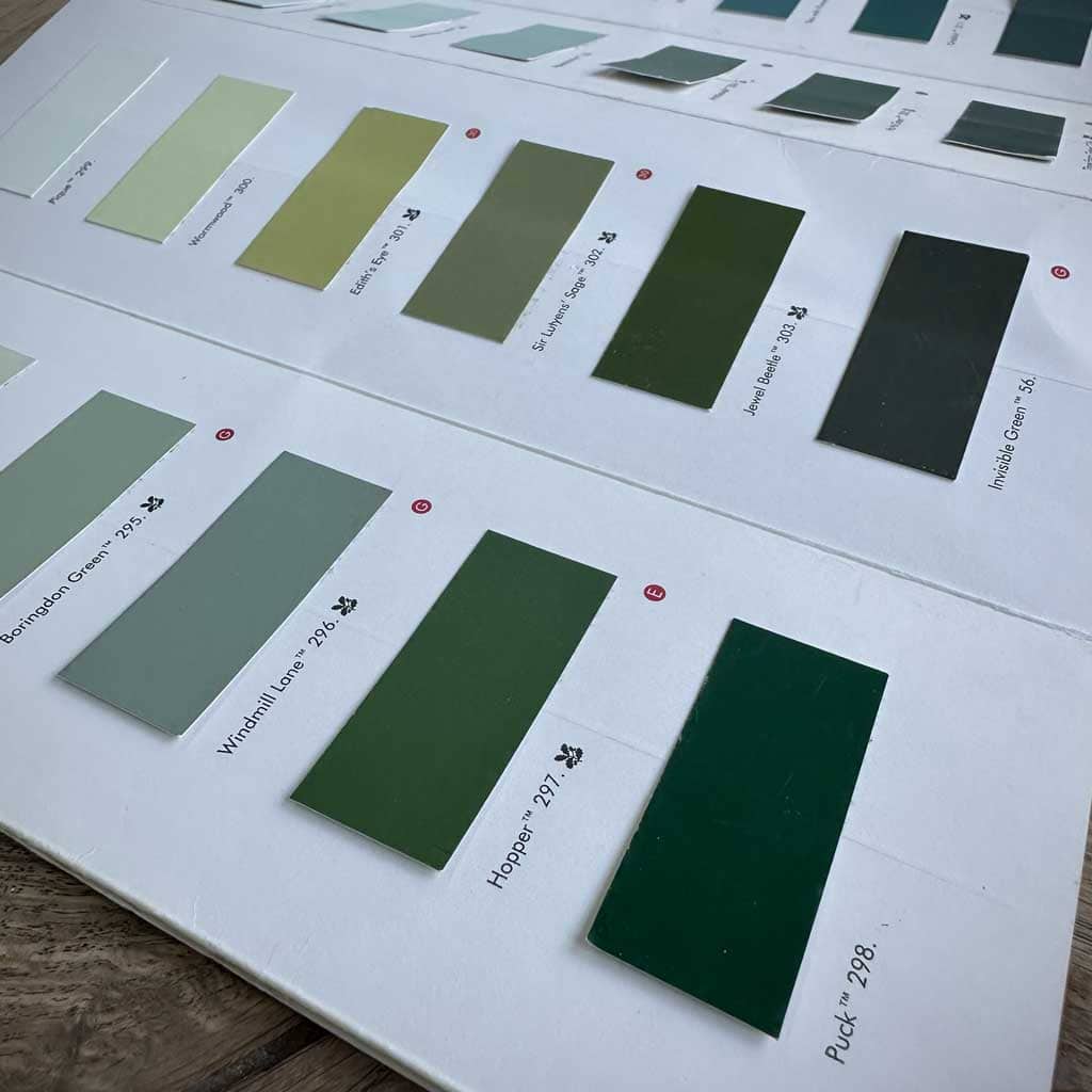 natural paint colors for biophilic design