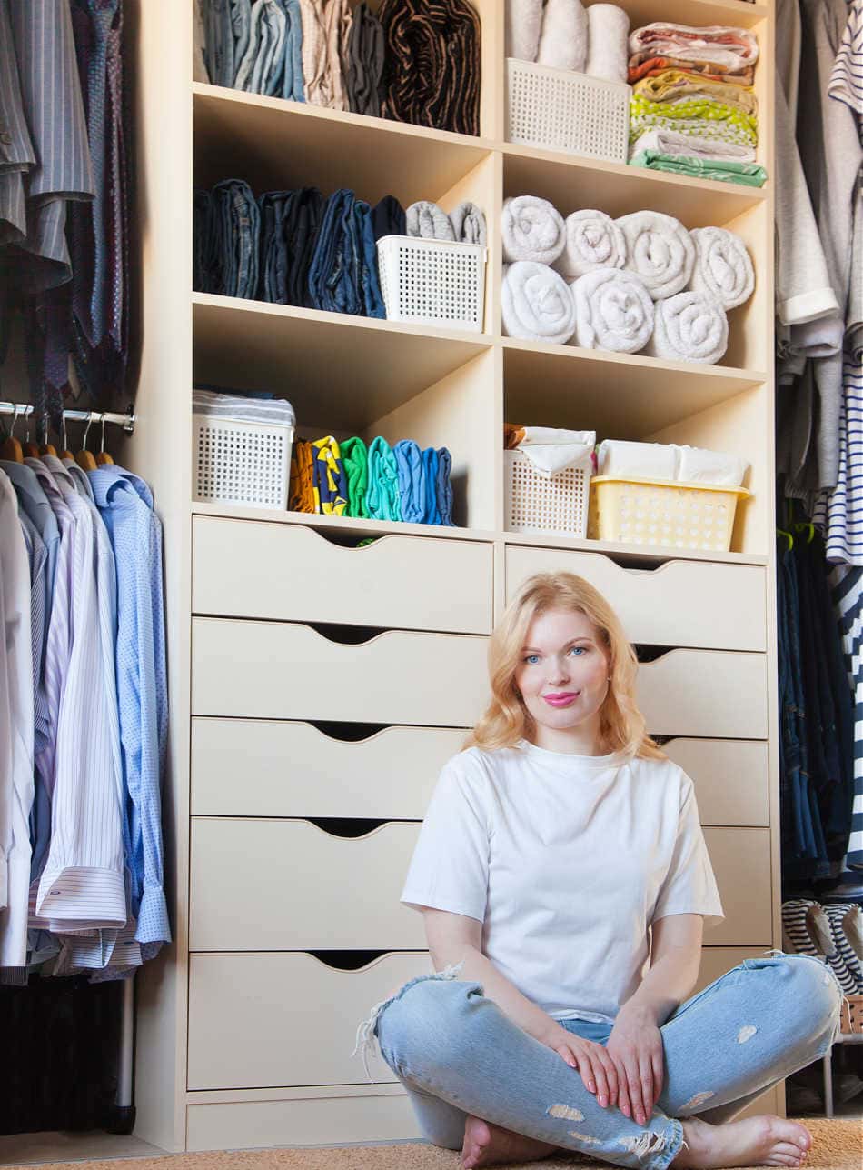 small closet organization