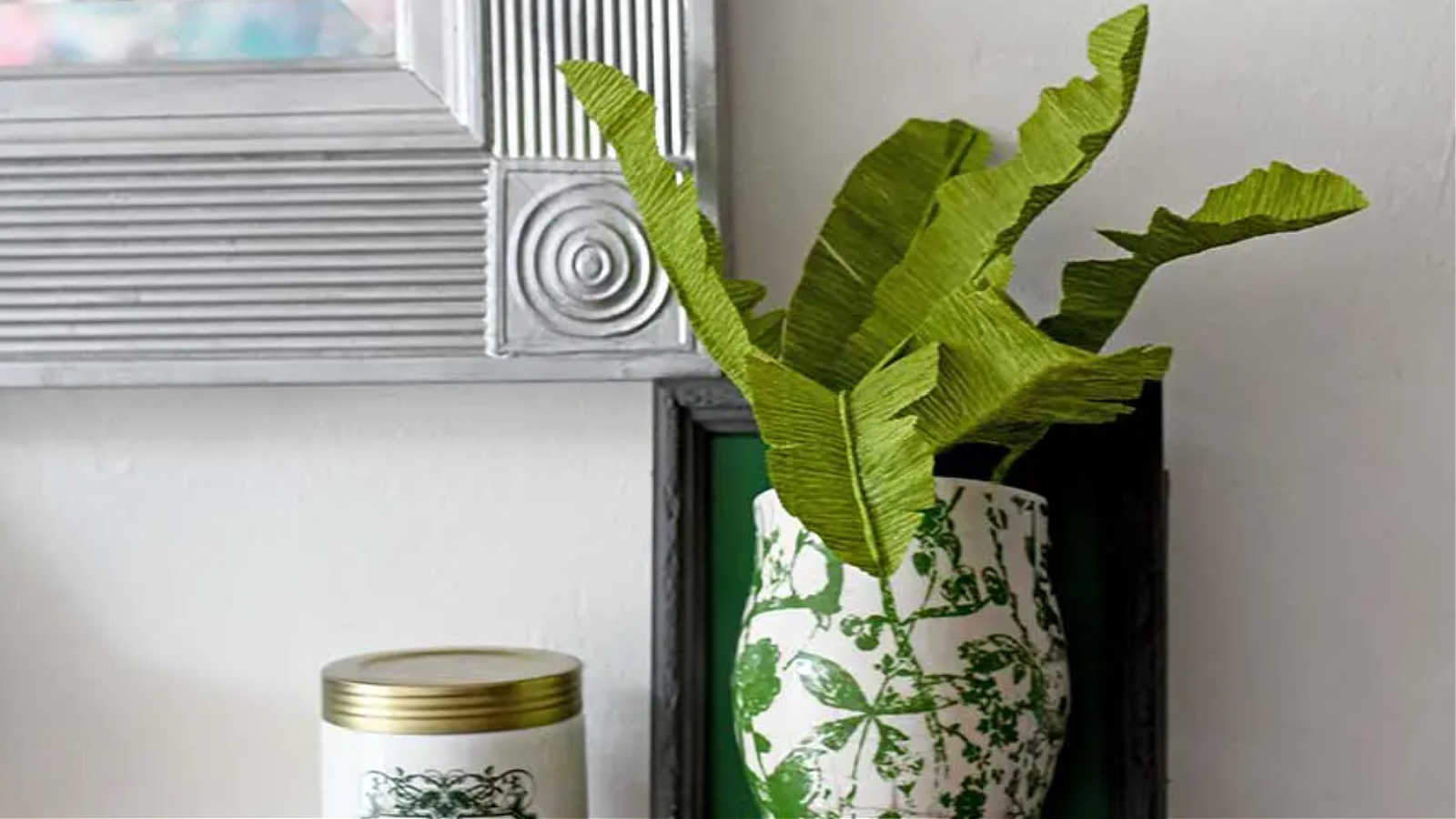 diy tropical plant from paper