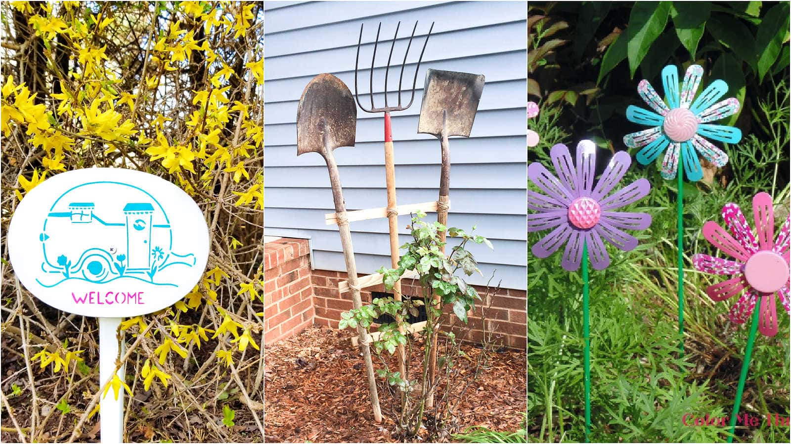 25 Beautiful DIY Garden Decor Ideas - DIY Danielle®