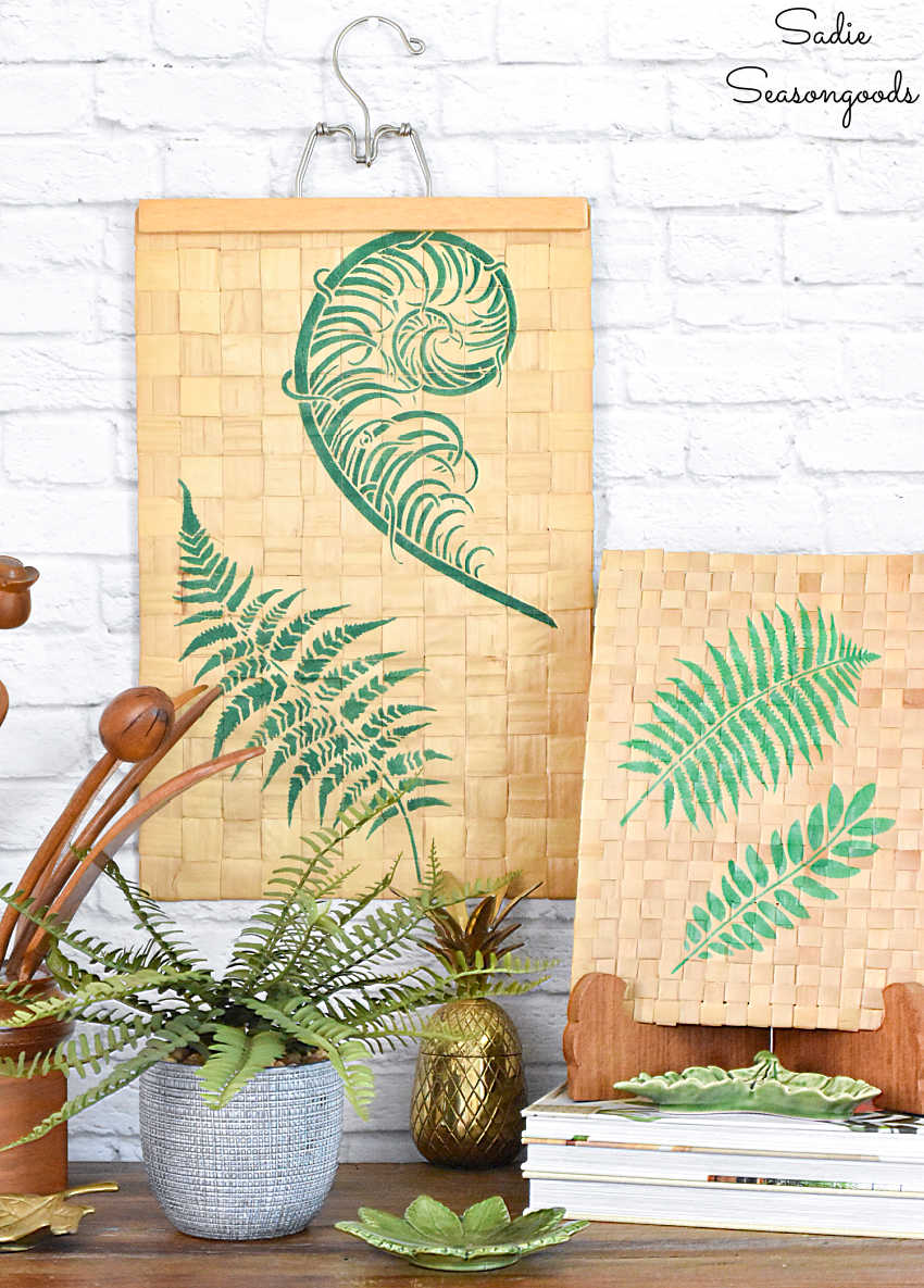 botanical decor for the walls