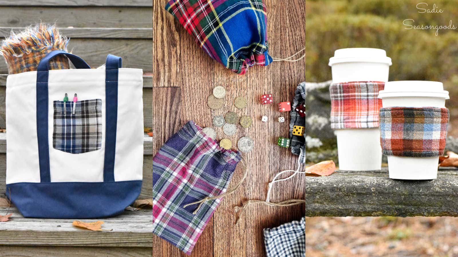Craft Projects from Flannel Shirts