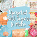 upcycling ideas for fall signs