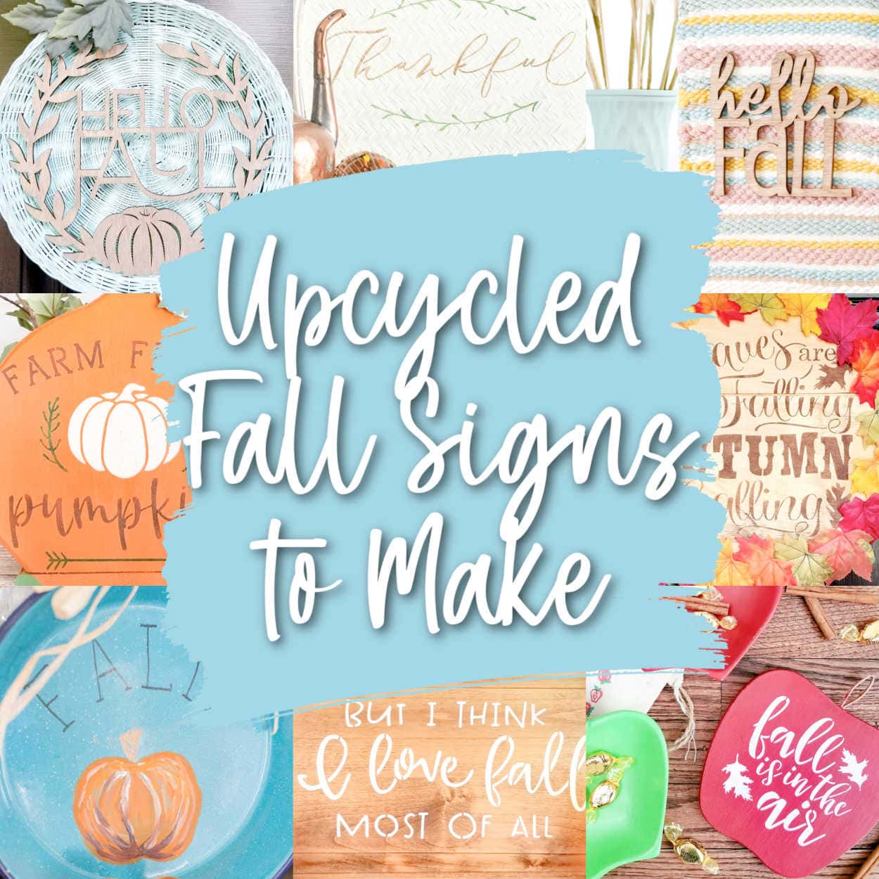 Greeting Autumn with Fall Signs