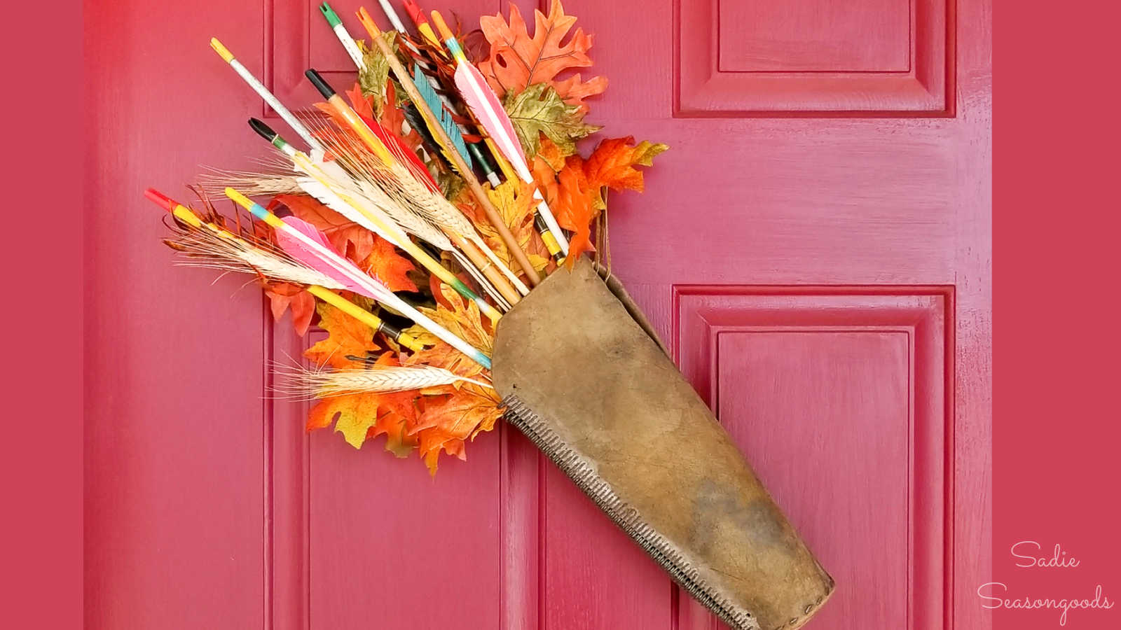 door decor for a cabin