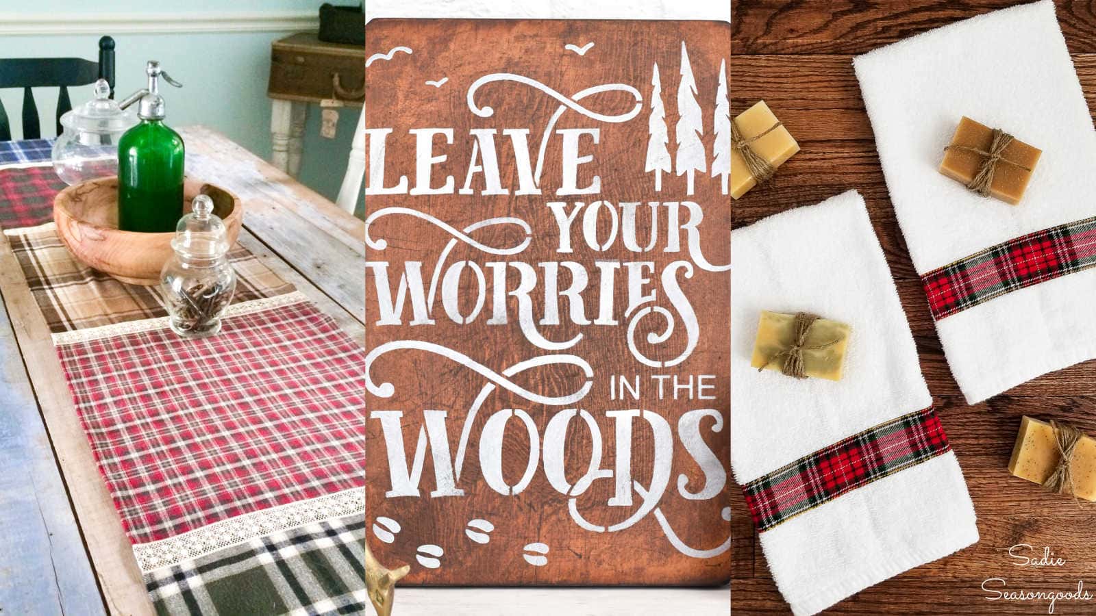 Upcycling Ideas for Cabin Decor