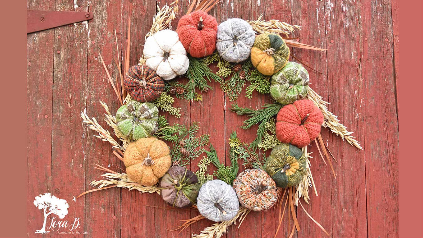 pumpkin wreath