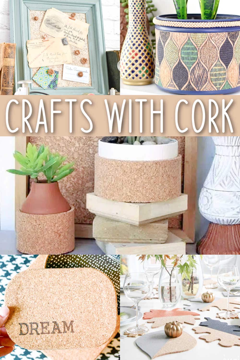 cork crafts and projects