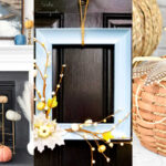 thrift store upcycles for fall decor