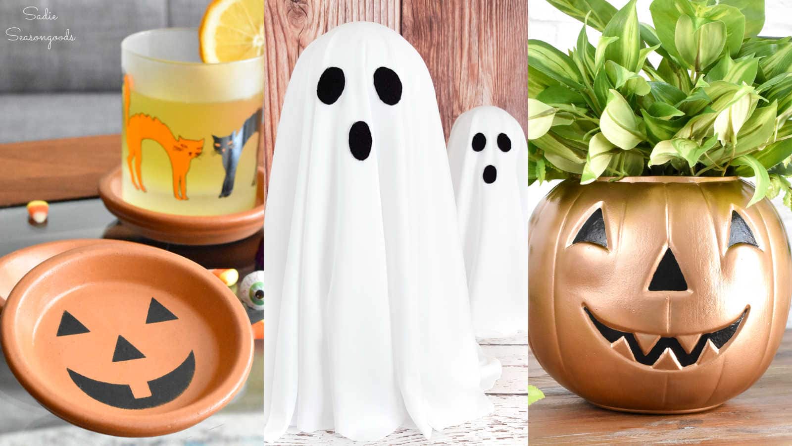 Halloween Decoration Ideas for Ghosts and Jack-o-Lanterns