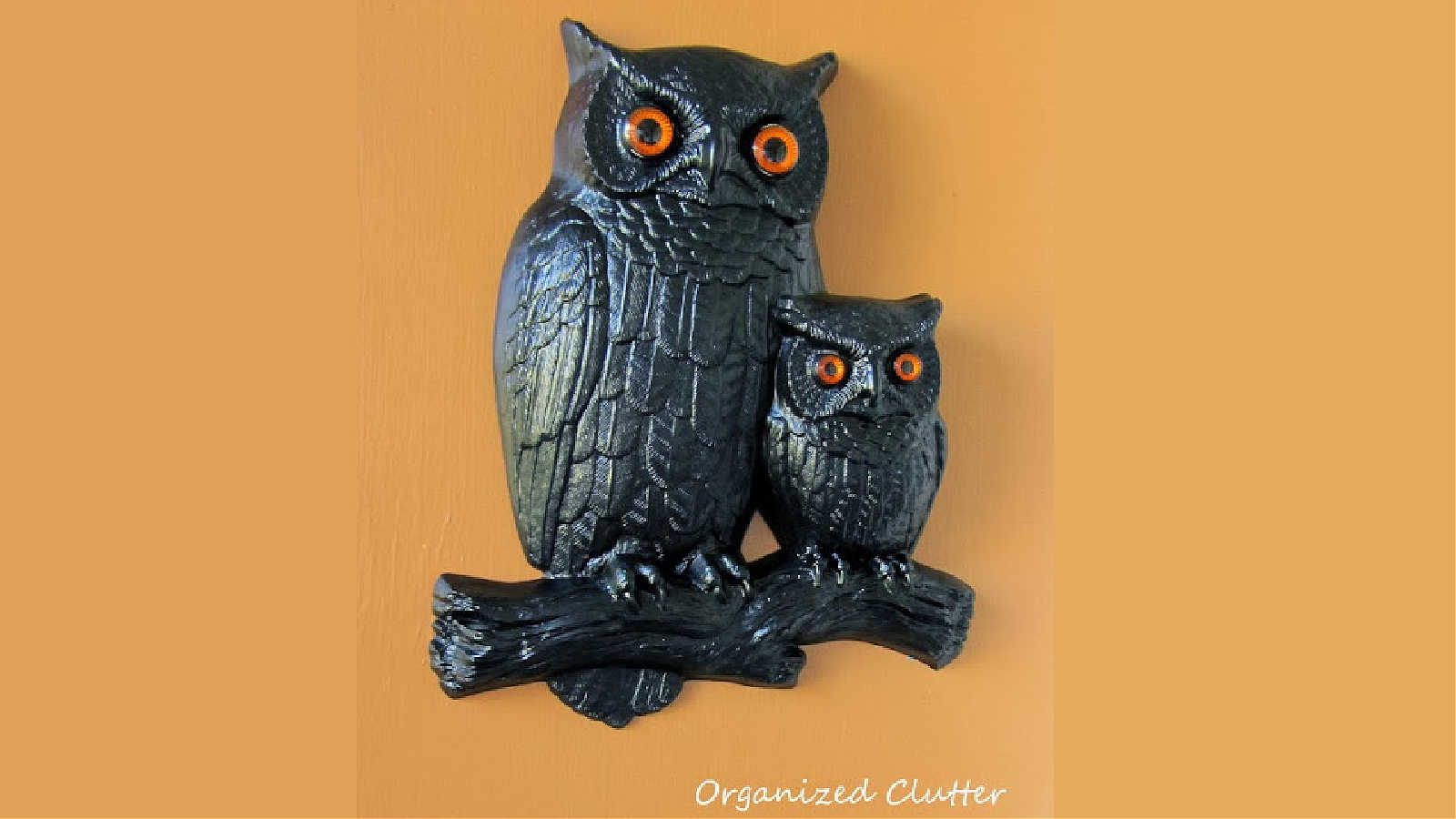 halloween owl decor