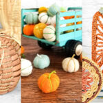 fall pumpkins to upcycle