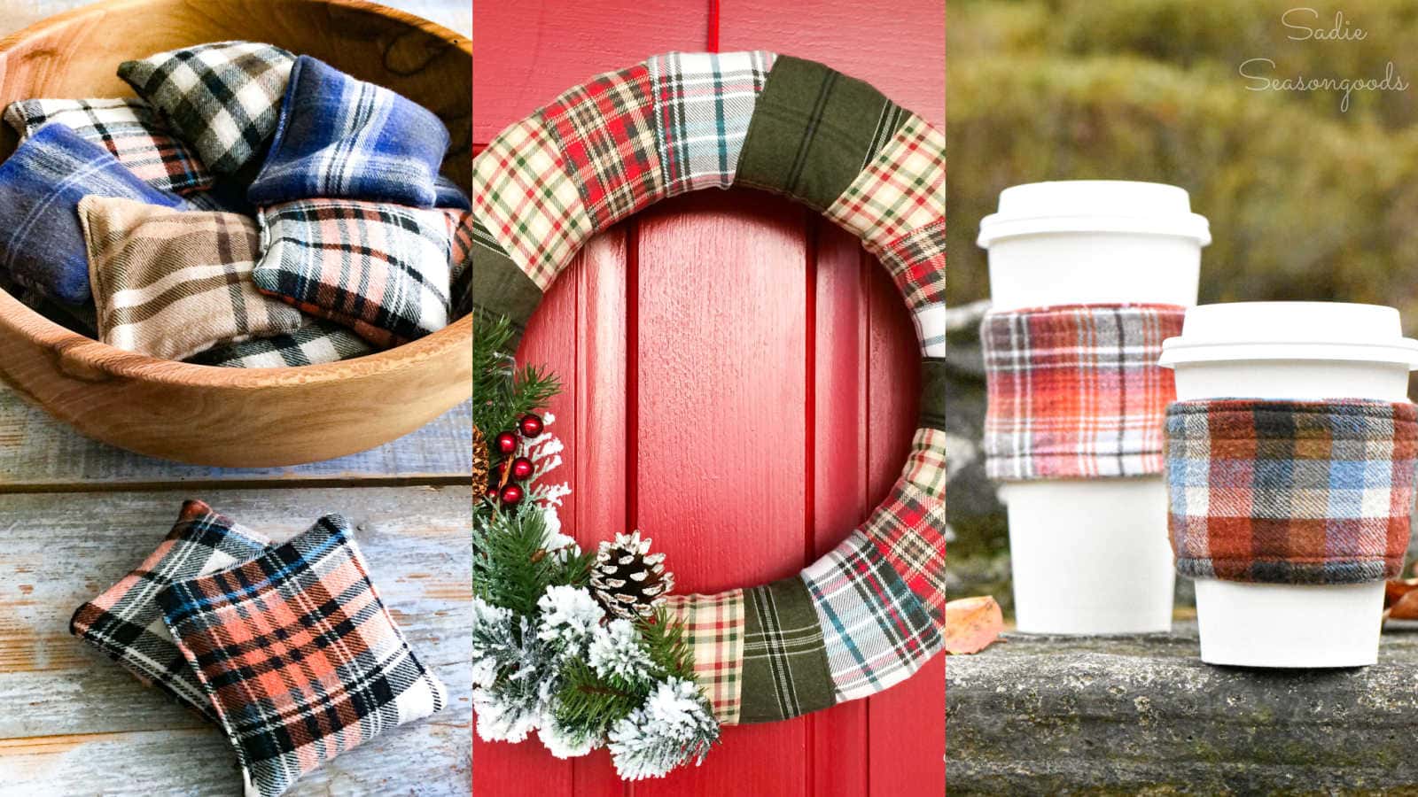 Craft Projects from Flannel Shirts