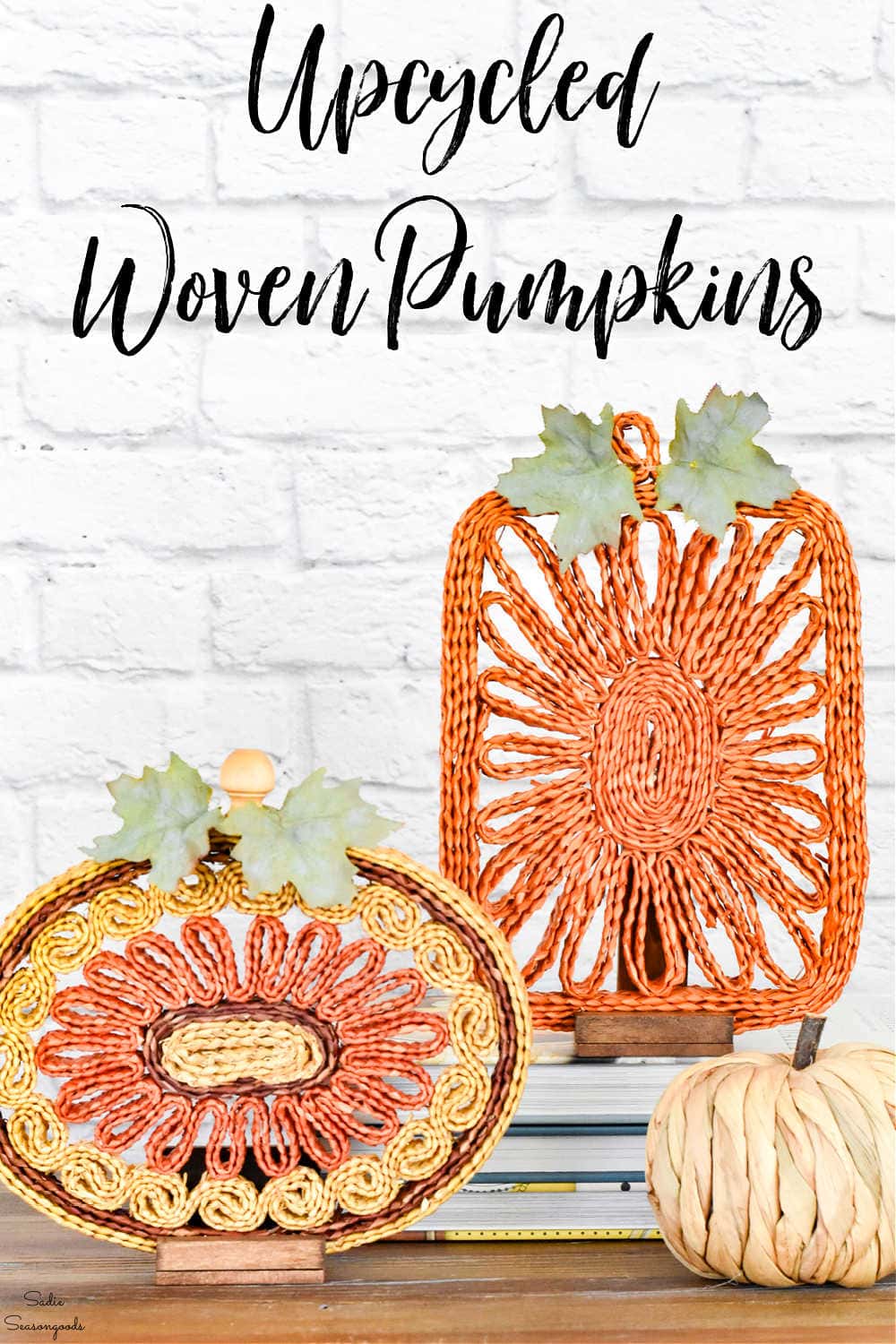 woven pumpkins