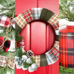 upcycling projects in plaid for the holidays